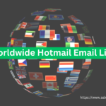 Worldwide Hotmail Email List - Hotmail Email Database
